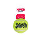 KONG® SqueakAir® Tennis Ball M - piłka tenisowa z piszczałką, aport dla psa (6cm)