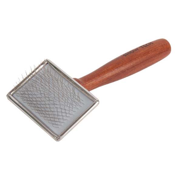 Show Tech Slicker Brush Rosewood - szczotka pudlówka z drewna palisandrowego XS