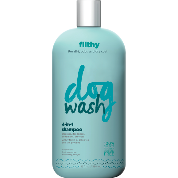 Dog Wash 4-in-1 Shampoo - odżywczy, nawilżający szampon dla psów i kotów, 354ml