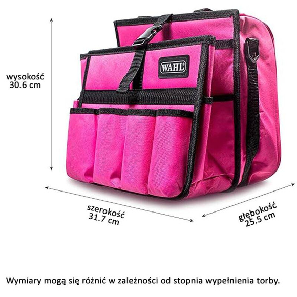 Wahl Grooming Bag Hot Pink - torba na akcesoria groomerskie, różowa