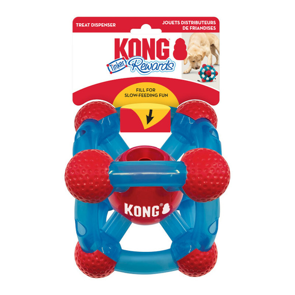 KONG® Rewards Tinker M/L - zabawka z miejscem na smakołyki dla psa