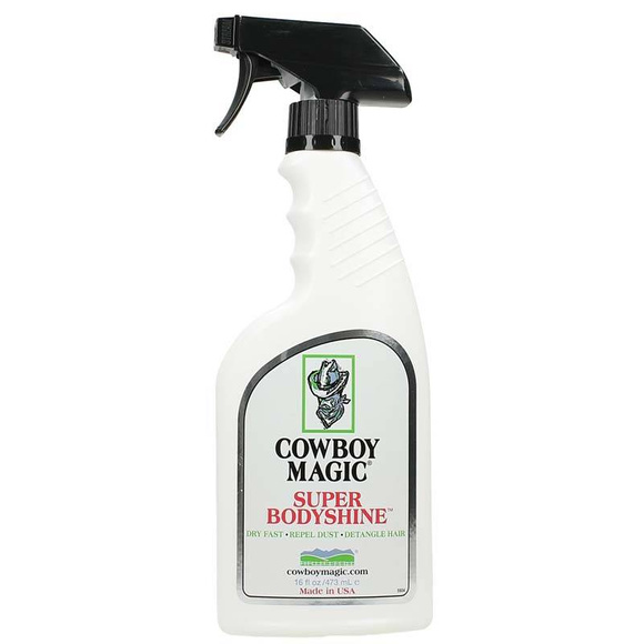 Cowboy Magic Super Bodyshine - odżywka z filtrem UV, nabłyszczająca, dla koni i psów 473ml