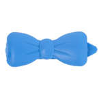 Show Tech Plastic Bow Blue - plastikowa kokardka z klipsem, niebieska, 3.5cm