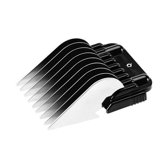 Heiniger Metal Snap-On Comb Set - profesjonalne nasadki metalowe, zestaw 9 sztuk