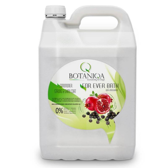 Botaniqa For Ever Bath Açaí and Pomegranate Conditioner - odżywka dla każdego rodzaju szaty 5l