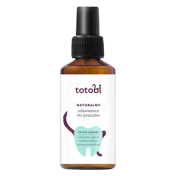 Totobi - naturalny odświeżacz do pyszczka dla psów i kotów, 100ml