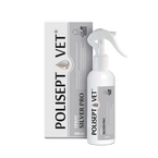 Polisept® Vet Spray Silver Pro  - wzbogacony o nanokoloid srebra płyn do zabiegów antyseptycznych w postępowaniu z ranami oraz uszkodzoną skórą, 200ml