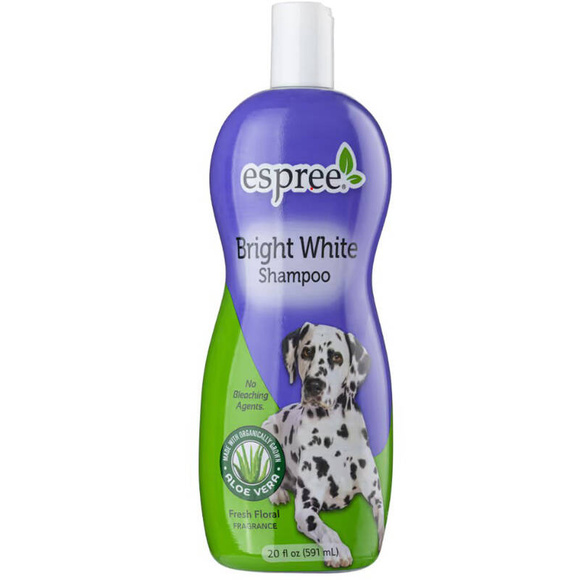 Espree Bright White Shampoo - szampon dla psów uwydatniający biały i jasny kolor sierści, koncentrat 1:16, 591ml