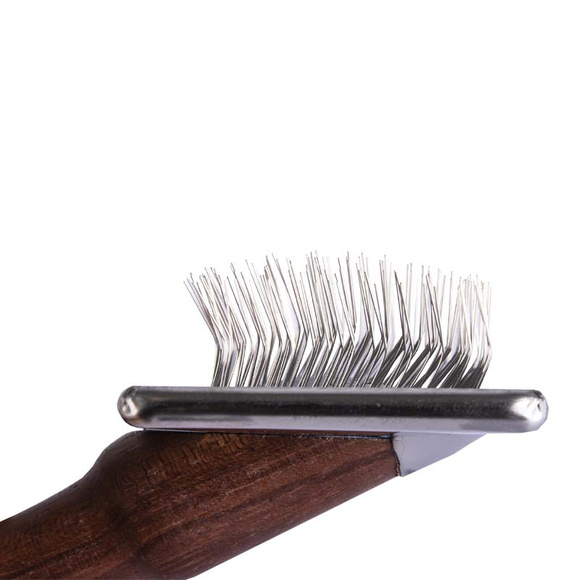 Show Tech Slicker Brush Rosewood - szczotka pudlówka z drewna palisandrowego XS