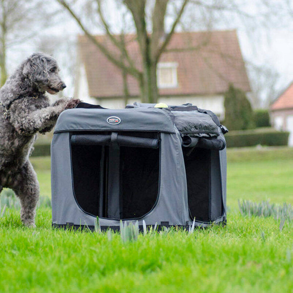 InnoPet All In One Carrier - klatka, transporter materiałowy dla zwierząt, 50 x 35 x 35cm