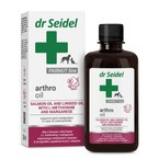 Dr Seidel Arthro oil - olej wspomagający metabolizm stawów w przypadku zapalenia kości i stawów u psów i kotów, 250ml