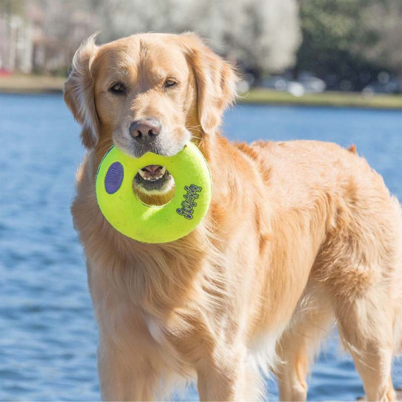 KONG® AirDog® Squeaker Donut - zabawka dla psa, pączek