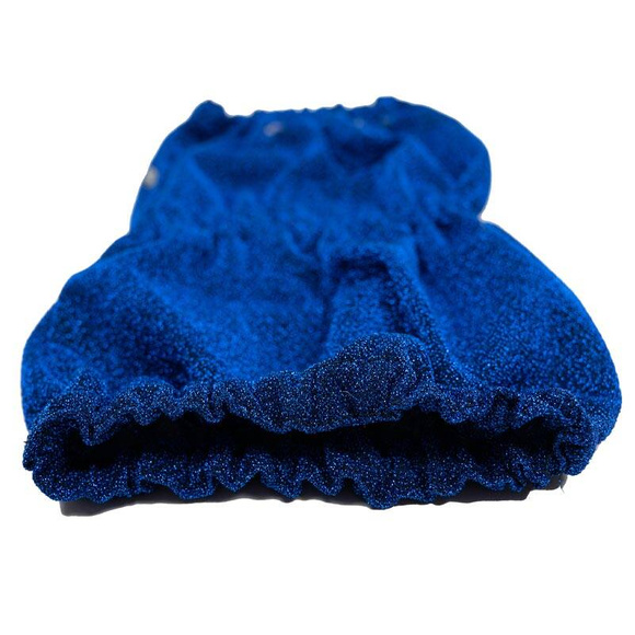 Show Tech Snood Luxe Royal L Blue Ear Covers - stylowy komin ochronny na uszy, chroni podczas spacerów, posiłków, pielęgnacji, niebieski, L