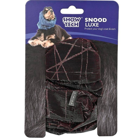 Show Tech Snood Luxe Galaxy L Pink Ear Covers - stylowy komin ochronny na uszy, chroni podczas spacerów, posiłków, pielęgnacji, różowy, L