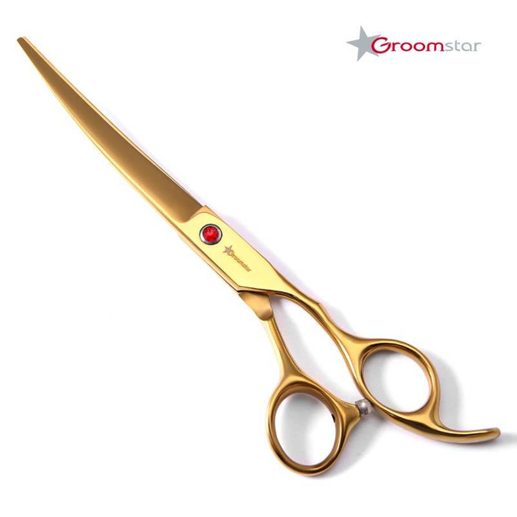 Groomstar - profesjonalne nożyczki groomerskie, zestaw 4 sztuk, 7"