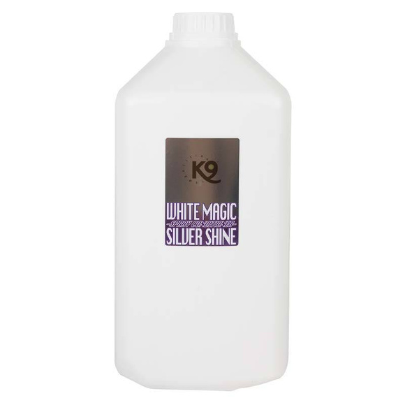 K9 White Magic Leave in - keratynowa odżywka w spray'u dla psów z białą sierścią 2.7l