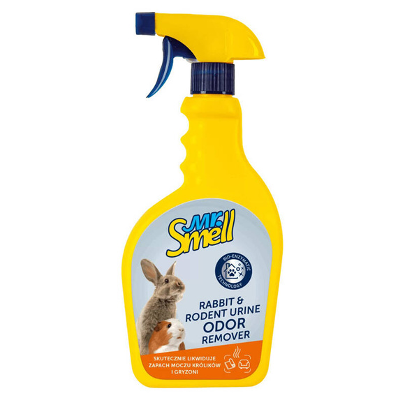 Mr. Smell rabbit & rodent urine odor remover - neutralizator zapachu moczu chomików, królików, fretek i innych małych zwierząt, 500ml