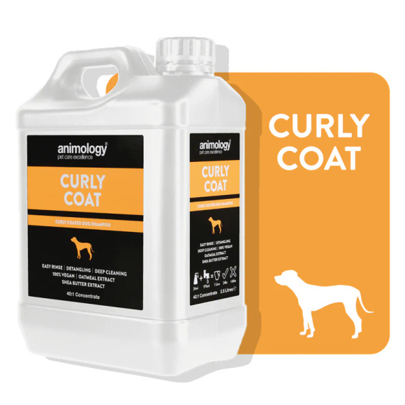 Animology Curly Coat - szampon do kręconej sierści (koncentrat 40:1), 2.5l