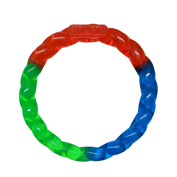 KONG® Twistz Ring - pływające kółko, zabawka dla psa