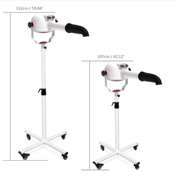 Shernbao Anionic Grooming Stand Dryer - profesjonalna stojąca suszarka z jonizacją, 1800W, 115l/s