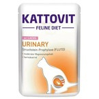 Kattovit Urinary Chicken - mokra karma z kurczakiem dla dorosłych kotów cierpiących na choroby dolnych dróg moczowych, saszetka 85g