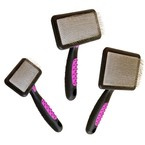 KW Soft Slicker Brush - szczotka pudlówka z miękką poduszką