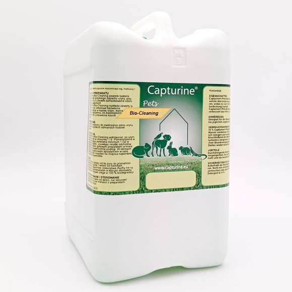 Capturine Pets - preparat eliminujący zapach uryny, koncentrat 5l