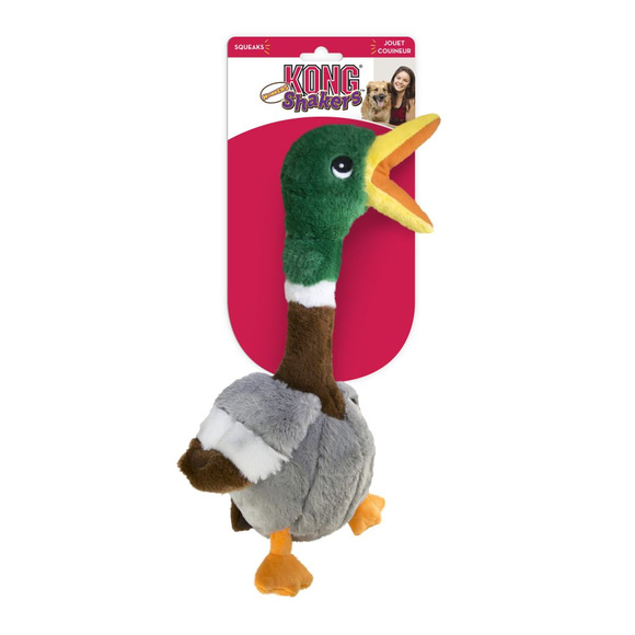 KONG® Shakers™ Honkers Duck - zabawka dla psa z niskotonową piszczałką, kaczka