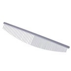 Trim Large Crescent Comb - profesjonalny grzebień w kształcie półksiężyca, mieszany (50:50) rozstaw zębów, 19cm