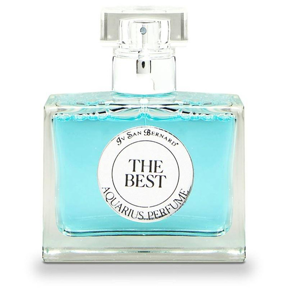 Iv San Bernard The Best Aquarius Perfume - bezalkoholowe perfumy o nucie cytryny, lawendy i piżma, 50ml