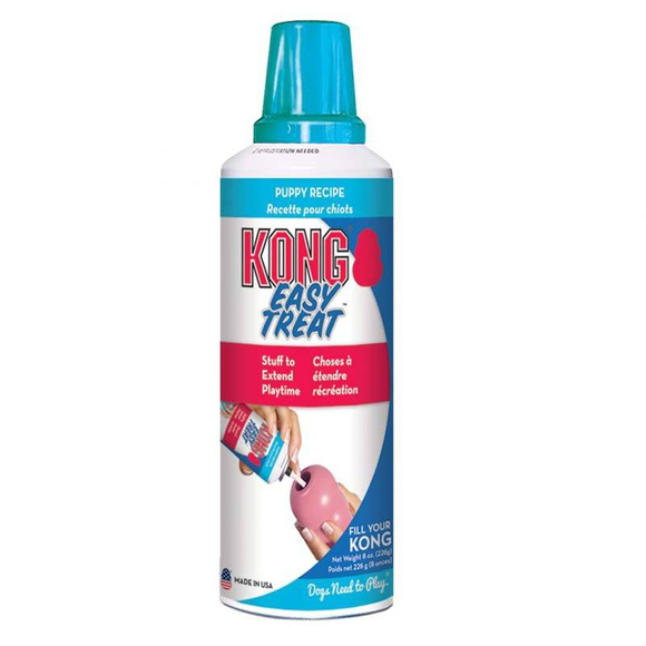 KONG® Easy Treat For Puppies - pasta dla szczeniąt do jedzenia, w sprayu z wątróbką drobiową, 236ml