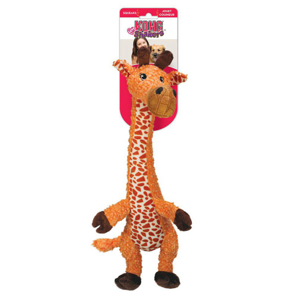 KONG® Shakers™ Luvs Giraffe - pluszak dla psa, żyrafa z piszczałką