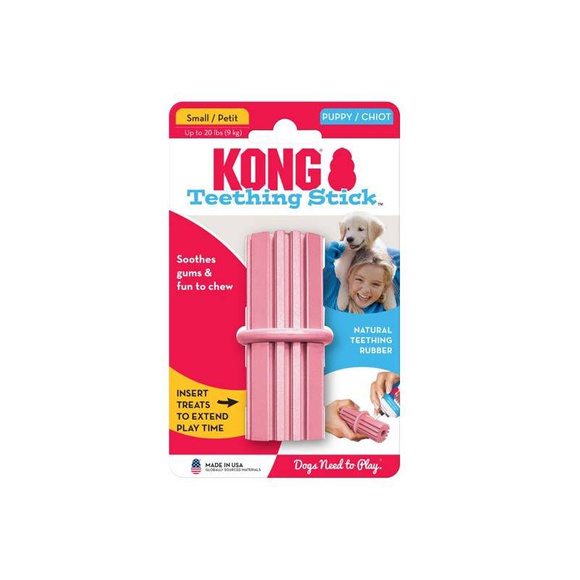 KONG® Puppy Teething Stick - zabawka, gryzak dla szczeniąt i młodych psów