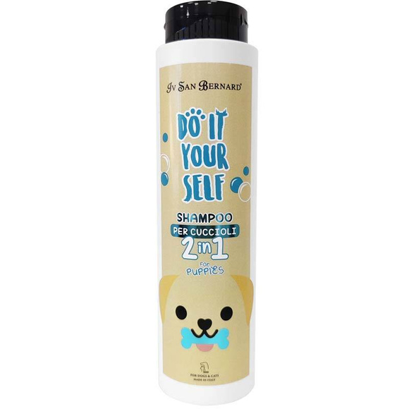 Iv San Bernard Do It Yourself 2in1 Shampoo for Puppies (Per Cuccioli) - szampon dla szczeniąt i kociąt, 300ml