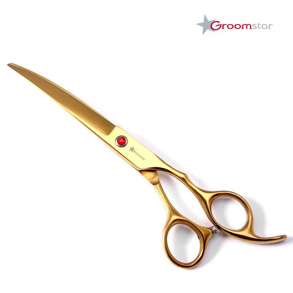 Groomstar - profesjonalne nożyczki groomerskie, zestaw 4 sztuk, 7"