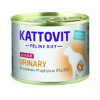 Kattovit Urinary Veal - mokra karma z cielęciną dla dorosłych kotów cierpiących na choroby dolnych dróg moczowych, puszka 185g