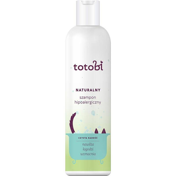 Totobi - naturalny, wegański hipoalergiczny szampon dla psów i kotów, 300ml