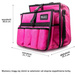 Wahl Grooming Bag Hot Pink - torba na akcesoria groomerskie, różowa