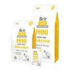 Brit Care Mini Grain Free Hair & Skin - sucha karma psów ras miniaturowych z sierścią długą, jedwabistą lub wymagającą specjalnej pielęgnacji