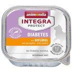 ANIMONDA Integra Protect Diabetes Poultry - kompletna mokra karma dla kotów z cukrzycą, drób, 100g