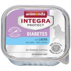 ANIMONDA Integra Protect Diabetes Salmon - kompletna mokra karma dla kotów z cukrzycą, łosoś, 100g