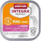ANIMONDA Integra Protect Nieren Pork  - kompletna mokra karma dla psów z niewydolnością nerek, wieprzowina, 150g