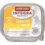 ANIMONDA Integra Protect Sensitive Pure Chicken - kompletna mokra karma dla wrażliwych kotów, kurczak, 100g