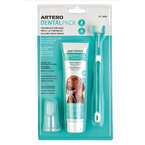 Artero Dental Pack - zastaw do czyszczenia zębów psa, szczoteczka nakładka na palec i pasta
