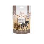 BEMO Meat Bits Horse - hipoalergiczne, półmiękkie smaczki dla psa, 100% konina, 130g