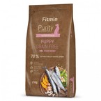 FITMIN Purity GF Puppy Fish - kompletna sucha karma grain free z morskich ryb i jagnięciny dla szczeniąt, suk ciężarnych i karmiących wszystkich ras, 2kg