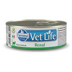 Farmina Vet Life Renal Feline - weterynaryjna mokra karma dla kota, zalecana w przypadku niewydolności nerek, puszka 85g
