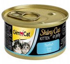 Gimpet Shiny Kitten Tuna - mokra karma dla kociąt, tuńczyk w galarecie, puszka 70g