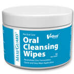 MAXI/GUARD Oral Cleansing Wipes - chusteczki do higieny jamy ustnej zwierząt, 100 sztuk