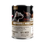 PET REPUBLIC - mokra karma dla psa, wątróbka z warzywami, puszka 400g